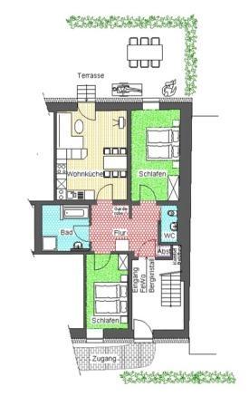 Ferienwohnung Bergkristall Immenstadt im Allgäu Szoba fotó